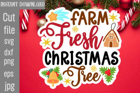 Farm Fresh Christmas Tree SVG Cut File: A Designer's Review for Graphics & Crafts