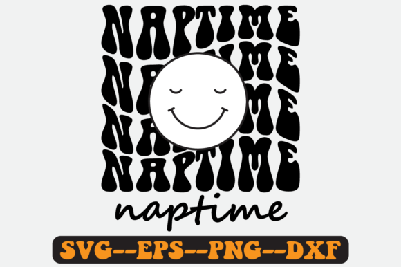 Naptime Women Quote Retro Svg Design for Crafts and Graphics