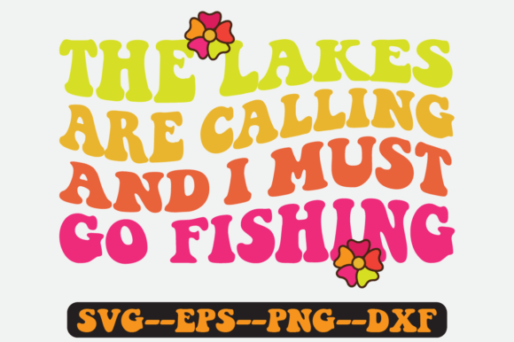 The Lakes Calling Quote Retro Svg: Essential Graphics for Crafts & Publishing